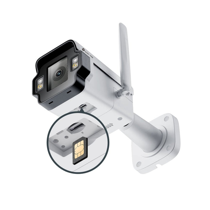TP - Link InSight S345 - 4G VIGI 4MP Outdoor Full - Color 4G Bullet Network Camera - ACE Peripherals