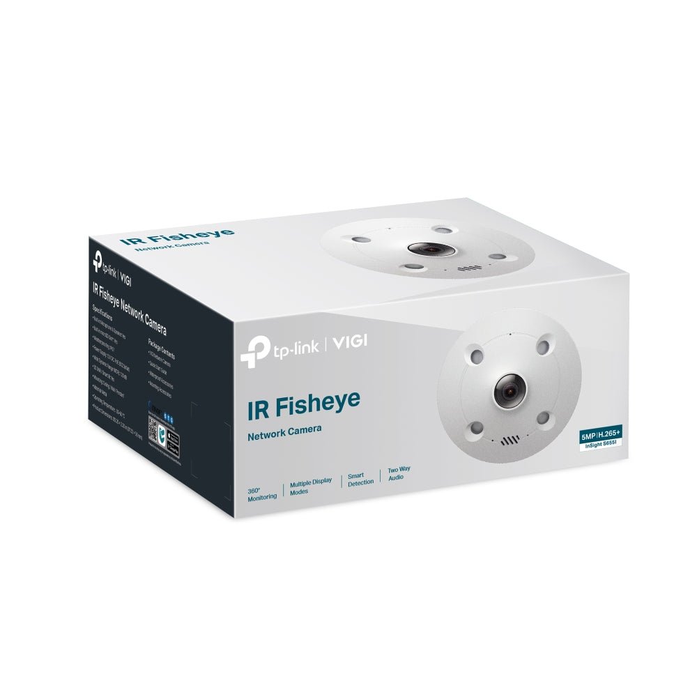 TP - Link InSight S655I VIGI 5MP IR Fisheye Network Camera - ACE Peripherals