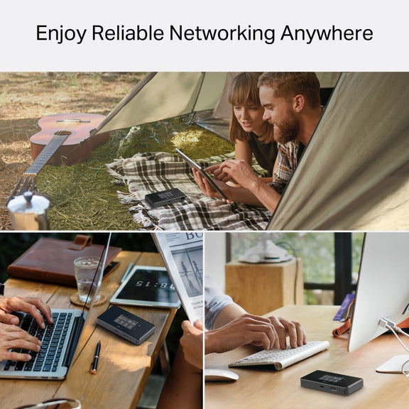 TP-Link M8550 5G Portable Wi-Fi 6E Router with Long Battery