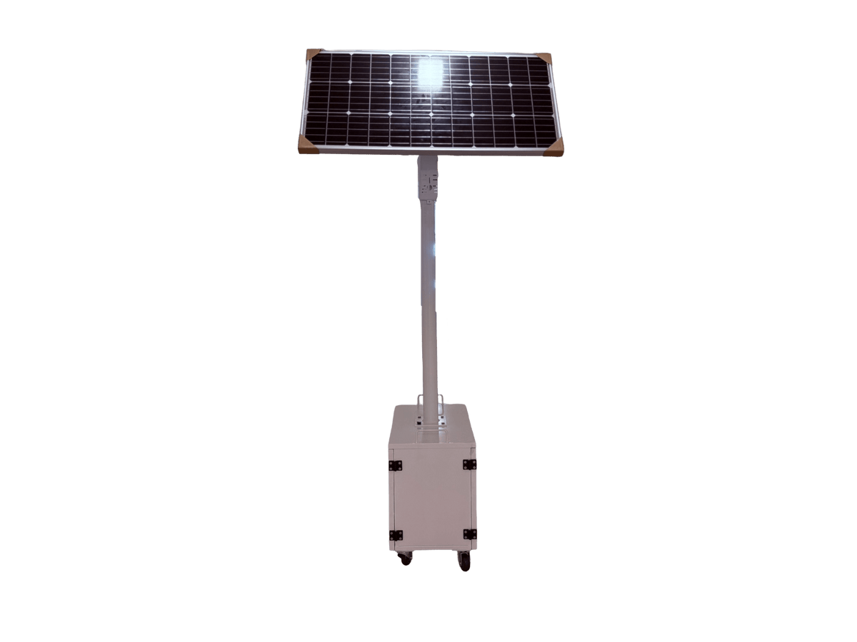TP - Link OMCP Outdoor Mobile Trolley Power Cabinet with VIGI SP18090 180W Solar System - ACE Peripherals