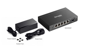 TP - Link SG2206MP Omada Access 6 - Port Gigabit Switch with 4 - Port PoE+ - ACE Peripherals