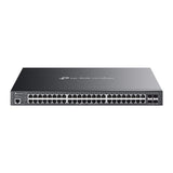 TP - Link SG3452XMPP Omada 48 - Port Gigabit and 4 - Port 10GE SFP+ L2+ Managed Switch with 40 - Port PoE+ & 8 - Port PoE++