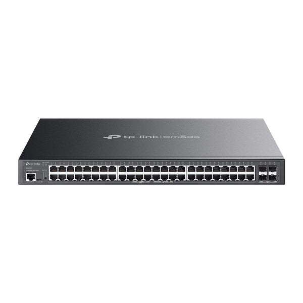 TP - Link SG3452XMPP Omada 48 - Port Gigabit and 4 - Port 10GE SFP+ L2+ Managed Switch with 40 - Port PoE+ & 8 - Port PoE++ - ACE Peripherals