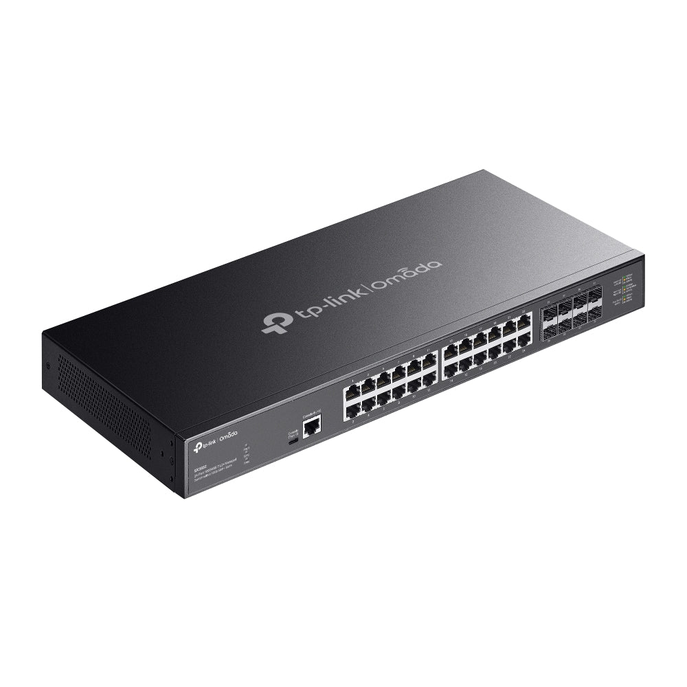 TP - Link SX3832 Omada 24 - Port 10GBASE - T L2+ Managed Switch with 8 - Port 10GE SFP+ - ACE Peripherals