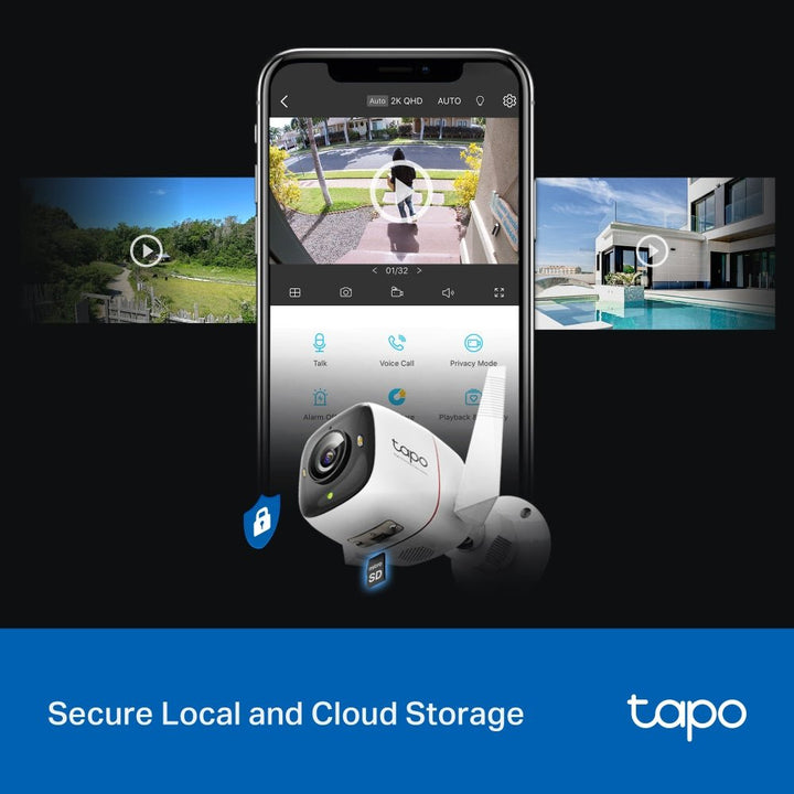 TP - Link Tapo C325WB 4MP 2K QHD WiFi Outdoor Bullet IP Camera - ACE Peripherals