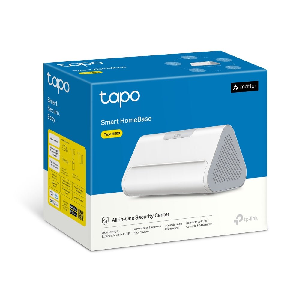 TP-Link Tapo H500 Expandable Smart HomeBase with AI Security