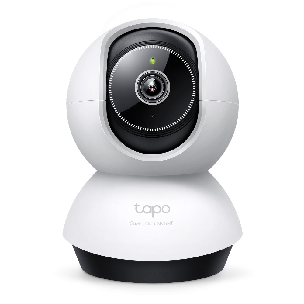 TP - Link Tapo TC74 5MP 3K QHD Wi - Fi 360º Pan Tilt IP Camera with AI - ACE Peripherals