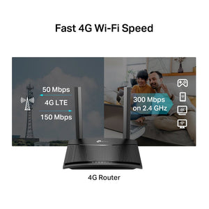 TP - Link TL - MR101 4G LTE 300Mbps WiFi Router - ACE Peripherals