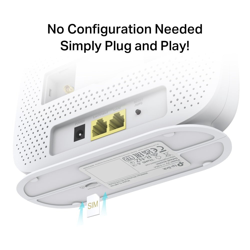 TP - Link TL - MR105 4G LTE 300Mbps Wireless N Router - ACE Peripherals