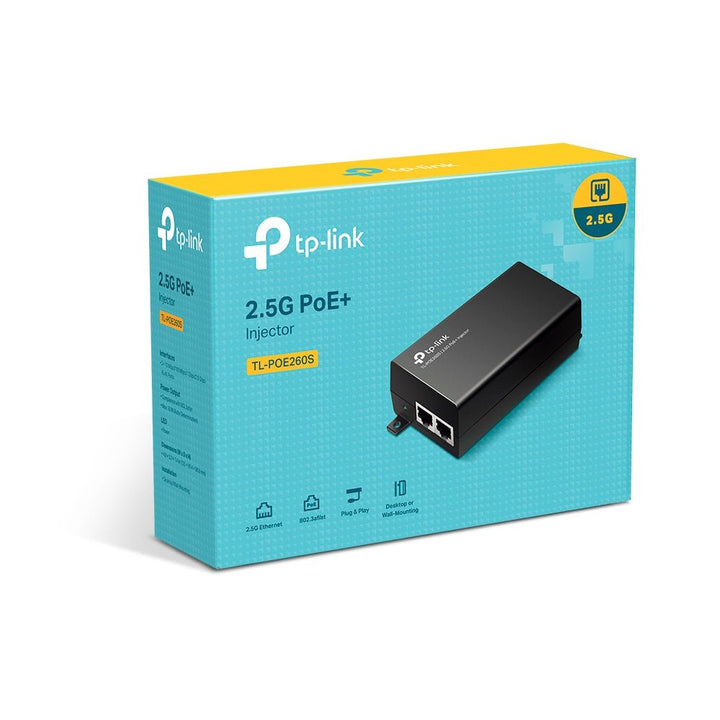 TP - Link TL - POE260S Omada 2.5G PoE+ Injector - ACE Peripherals