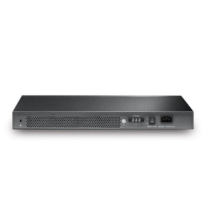 TP - Link TL - SG3428X - UPS JetStream 24 - Port Gigabit L2+ Managed Switch with 4 10GE SFP+ Slots and UPS Power Supply