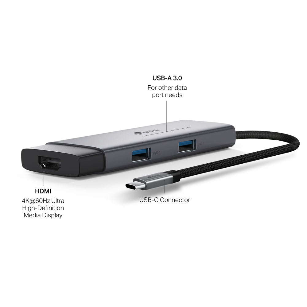 TP - Link UH5020C USB Type - C 5 in 1 Hub - ACE Peripherals