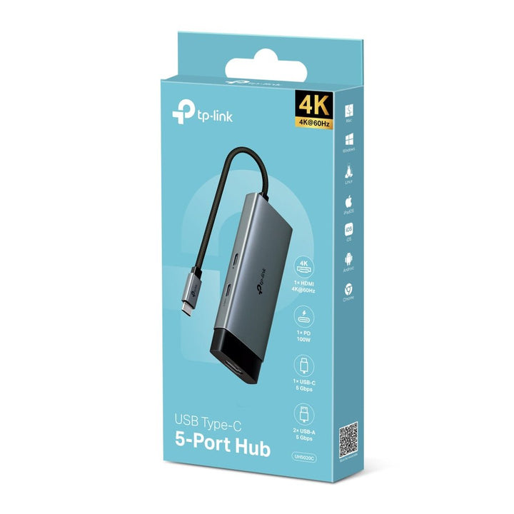 TP - Link UH5020C USB Type - C 5 in 1 Hub - ACE Peripherals