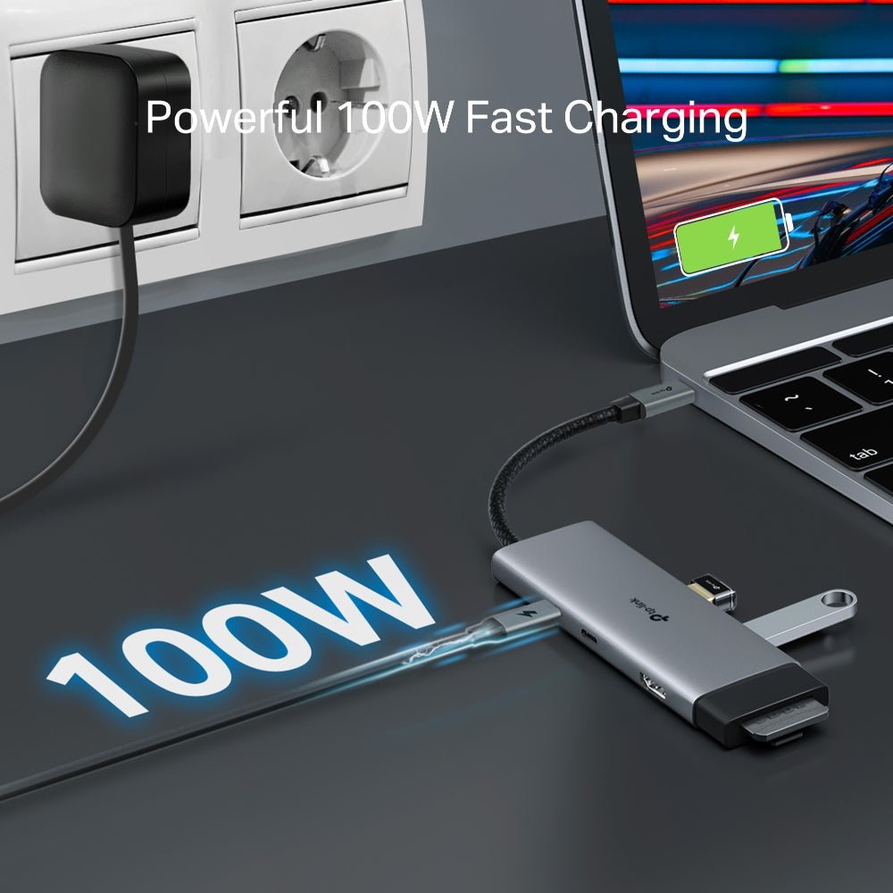 TP - Link UH7020C USB Type - C 7 - in - 1 Hub - ACE Peripherals