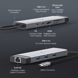 TP - Link UH9120C USB Type - C 9 in 1 Hub - ACE Peripherals
