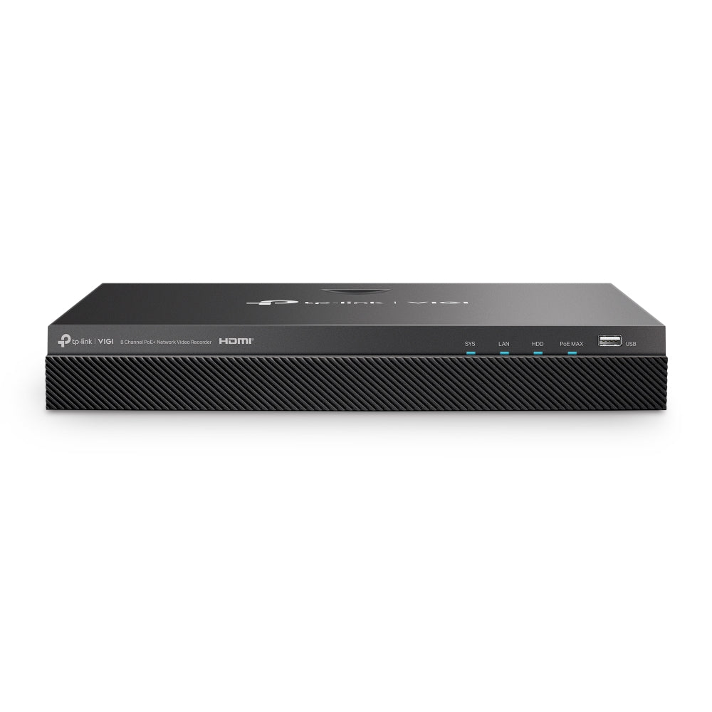 TP - Link VIGI NVR2008H - 8MP 8 Channel PoE+ Network Video Recorder - ACE Peripherals
