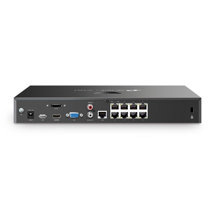 TP - Link VIGI NVR2008H - 8MP 8 Channel PoE+ Network Video Recorder - ACE Peripherals