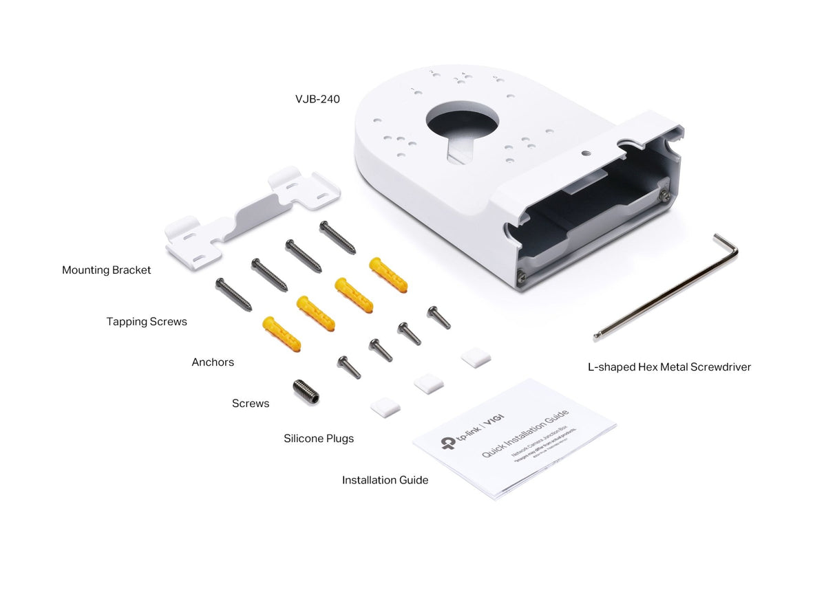 TP - Link VJB - 240 VIGI Network Camera Junction Box - ACE Peripherals
