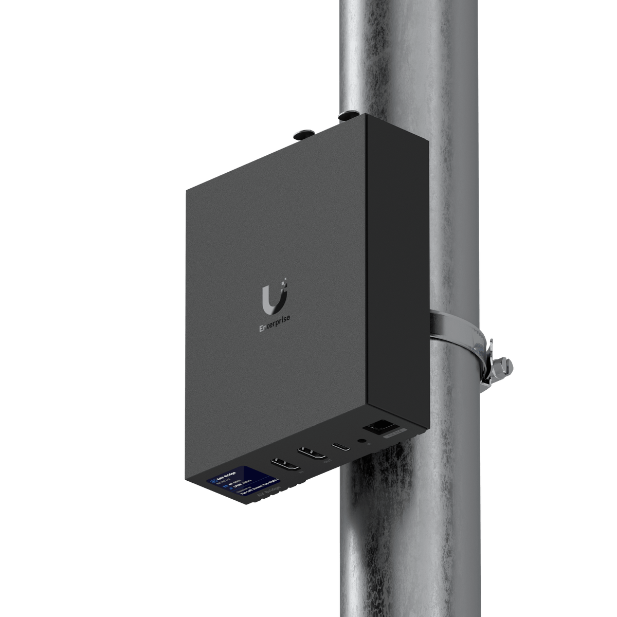 Ubiquiti EAV-Bridge - Reverse pole mounting view