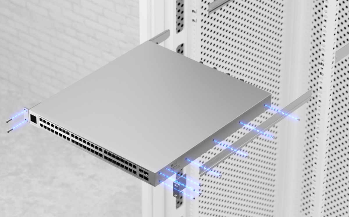 Ubiquiti ECS-48S Enterprise Campus 48-Port 2.5G/10G Non-PoE Stackable Layer 3 Switch - ACE Peripherals