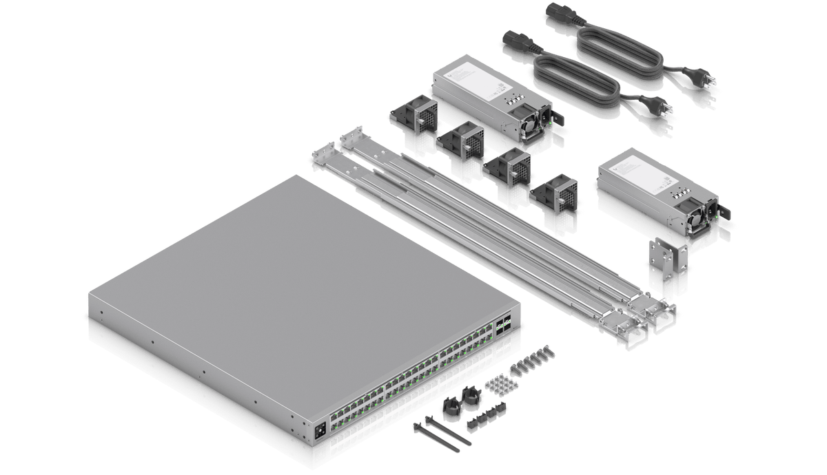 Ubiquiti ECS-48S Enterprise Campus 48-Port 2.5G/10G Non-PoE Stackable Layer 3 Switch - ACE Peripherals