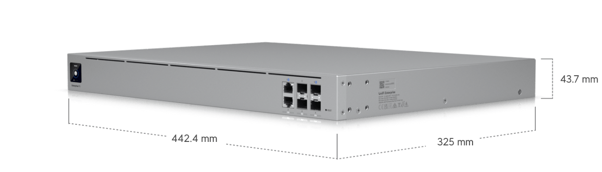 Ubiquiti EFG 25G Enterprise Fortress Cloud Gateway Router with Shadow Mode High Availability - ACE Peripherals