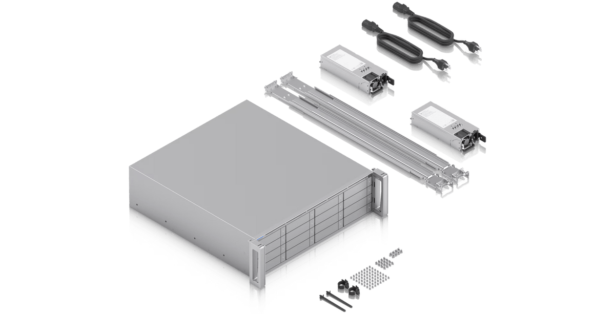 Ubiquiti ENAS Enterprise NAS 16-Bay 25Gbps 3U Rackmount NAS - ACE Peripherals