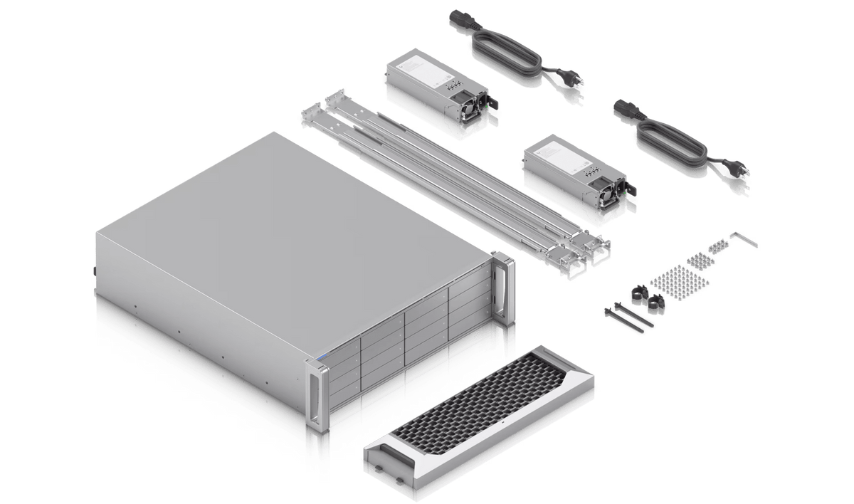 Ubiquiti ENVR - Core Enterprise Network Video Recorder Core 16 - Bay 25G Rackmount NVR - ACE Peripherals