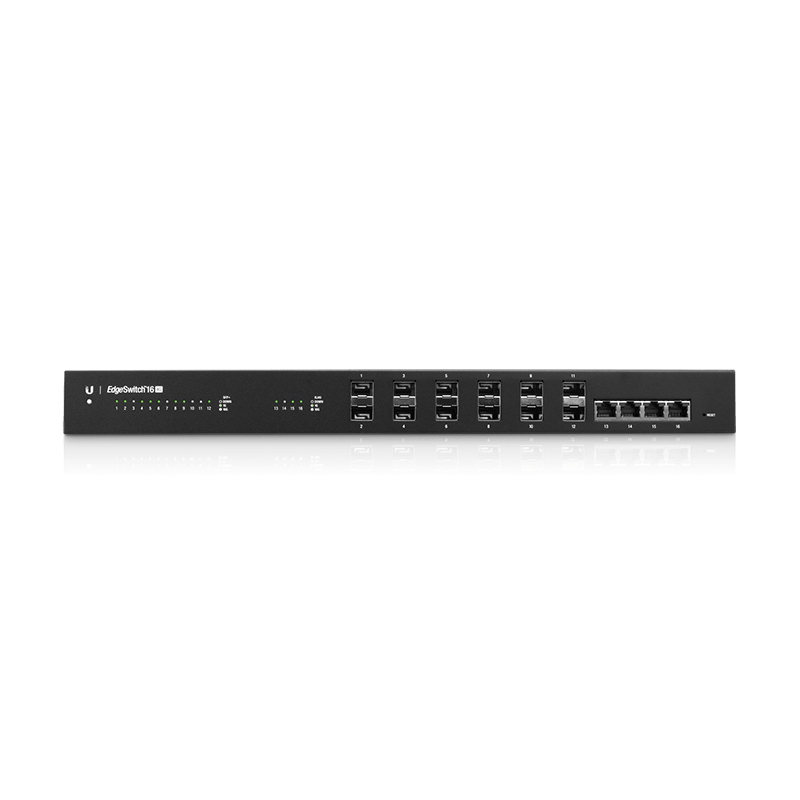 Ubiquiti ES - 16 - XG EdgeSwitch 16 - Port XG 10G SFP+ RJ45 Aggregation Switch - ACE Peripherals
