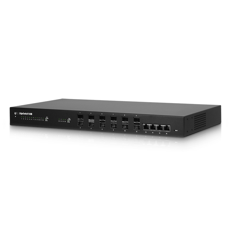 Ubiquiti ES - 16 - XG EdgeSwitch 16 - Port XG 10G SFP+ RJ45 Aggregation Switch - ACE Peripherals