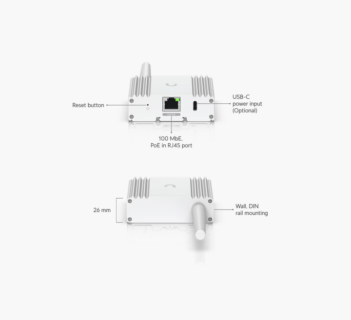 Ubiquiti SuperLink Long - Range Gateway for UniFi Protect Sensors - ACE Peripherals