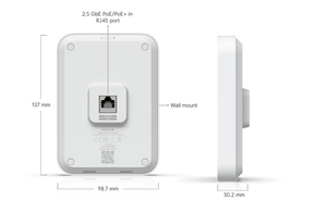 Ubiquiti U7 - IW U7 In - Wall BE5000 Wall Access Point - ACE Peripherals