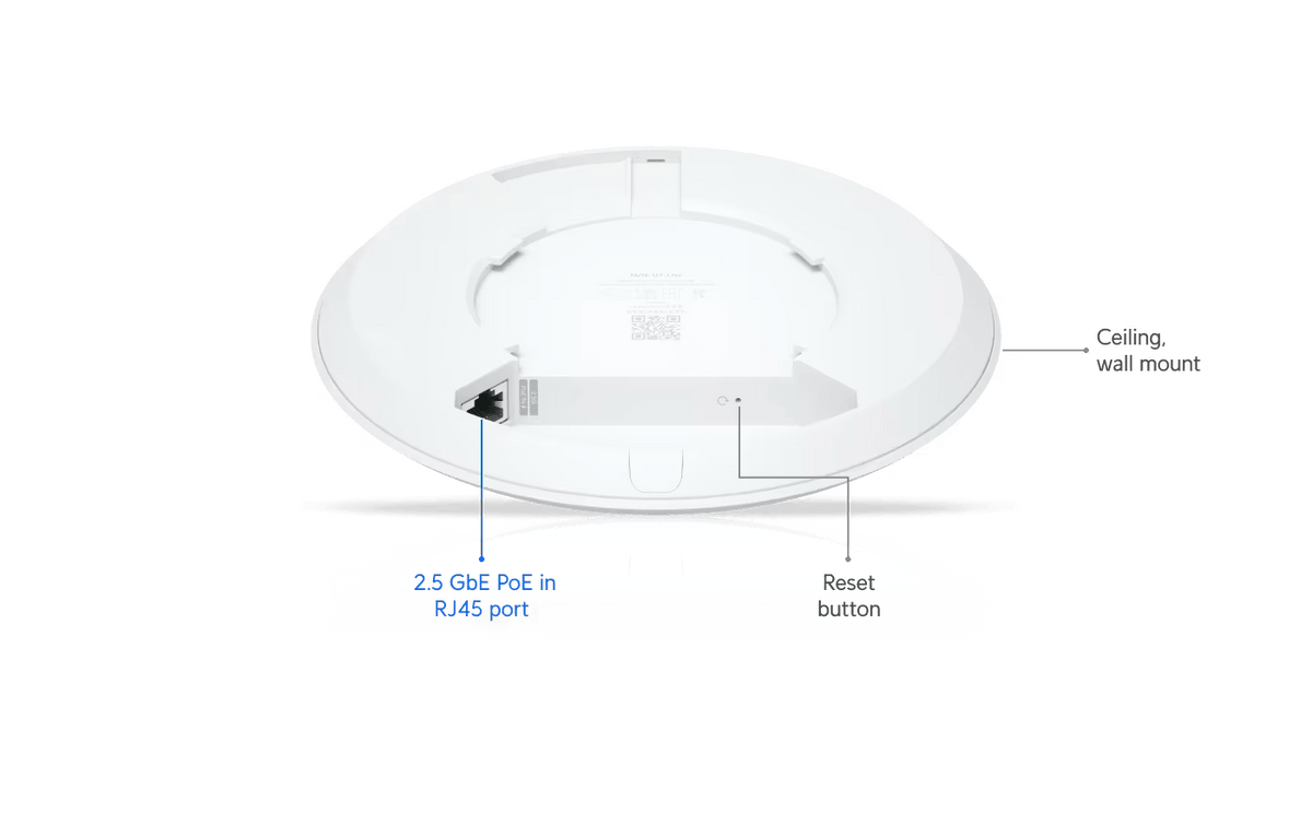 Ubiquiti U7 - Lite U7 Lite BE5000 Ceiling Access Point - ACE Peripherals