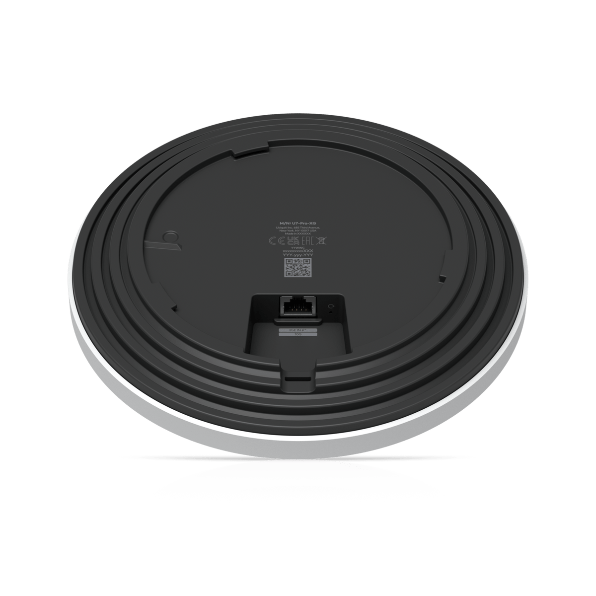 Ubiquiti U7-Pro-XG White model rear housing connection view