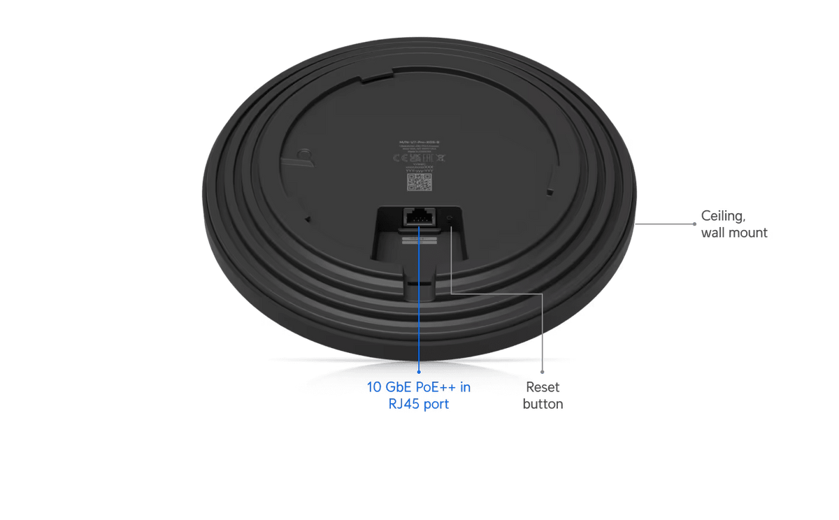 Ubiquiti U7 Pro XGS BE15100 10GbE Access Point - ACE Peripherals