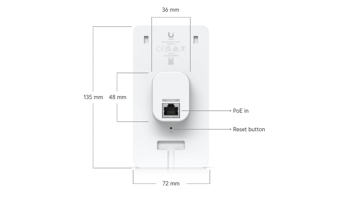 Ubiquiti UA - Intercom - Viewer Intercom Viewer - ACE Peripherals