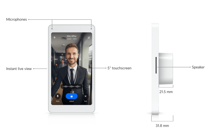 Ubiquiti UA - Intercom - Viewer Intercom Viewer - ACE Peripherals