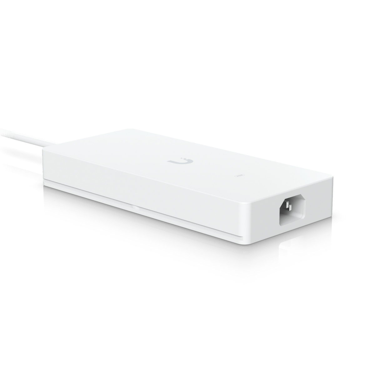 Ubiquiti UACC-Adapter-AC-210W 210W power adapter reverse angled mains end view