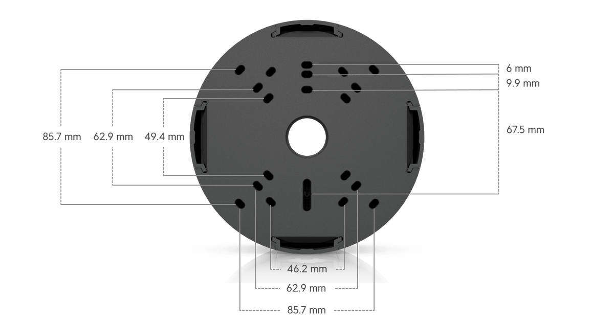 Ubiquiti UACC-Camera-R2-JB Camera Junction Box - ACE Peripherals
