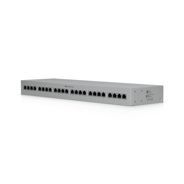 Ubiquiti UACC - ETH - SP - Panel - 24 10GbE POE++ 20kA 24 - Port Rackmount Ethernet Surge Protection - ACE Peripherals