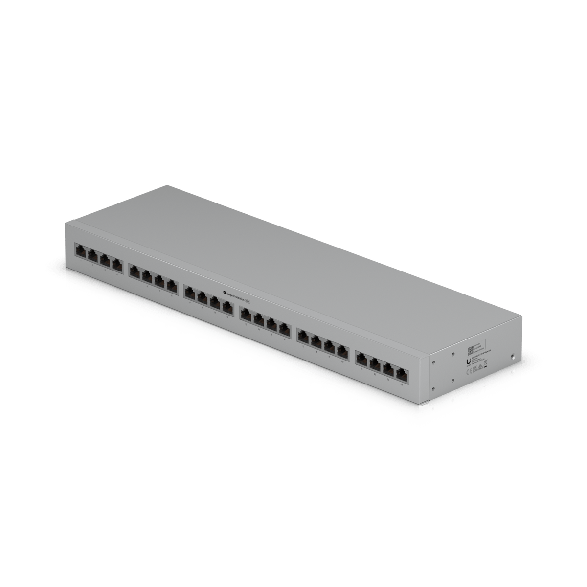 Ubiquiti UACC - ETH - SP - Panel - 24 10GbE POE++ 20kA 24 - Port Rackmount Ethernet Surge Protection - ACE Peripherals