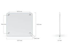 Ubiquiti UACC-FM Floating Mount for UniFi Gateways - ACE Peripherals