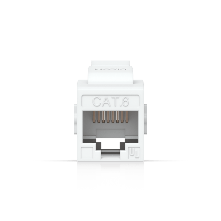 Ubiquiti UACC - Keystone - Coupler - C6 Toolless Cat6 Coupler Jack for Patch Panels (Pack) - ACE Peripherals