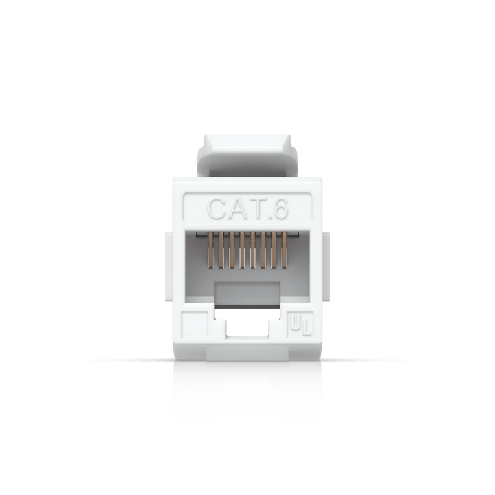 Ubiquiti UACC - Keystone - Coupler - C6 Toolless Cat6 Coupler Jack for Patch Panels (Pack) - ACE Peripherals