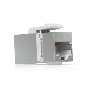 Ubiquiti UACC - Keystone - Coupler - C6A Toolless Cat6A Keystone Coupler for Patch Panels (Pack) - ACE Peripherals
