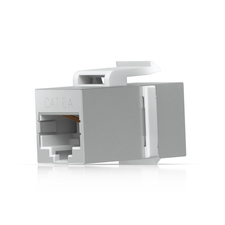 Ubiquiti UACC - Keystone - Coupler - C6A Toolless Cat6A Keystone Coupler for Patch Panels (Pack) - ACE Peripherals
