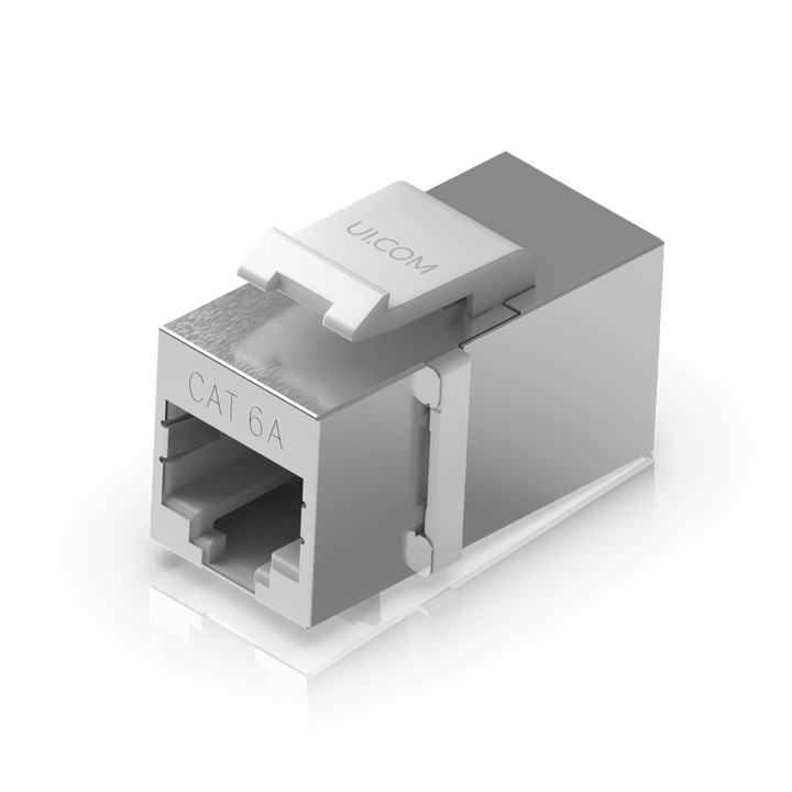 Ubiquiti UACC - Keystone - Coupler - C6A Toolless Cat6A Keystone Coupler for Patch Panels (Pack) - ACE Peripherals