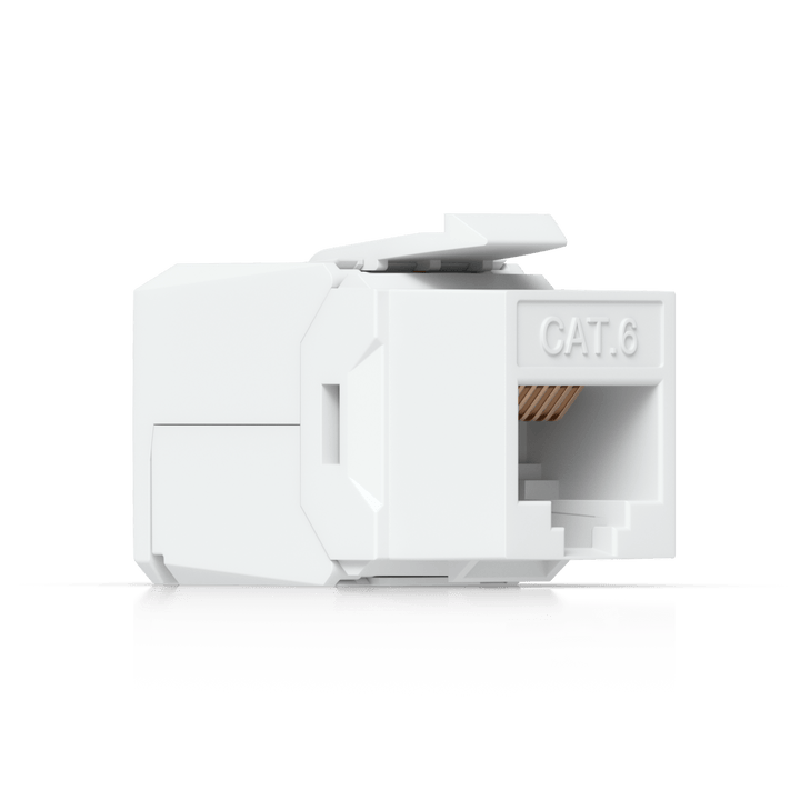 Ubiquiti UACC - Keystone - Jack - C6 Toolless Cat6 Keystone Jack for Patch Panels (Pack) - ACE Peripherals