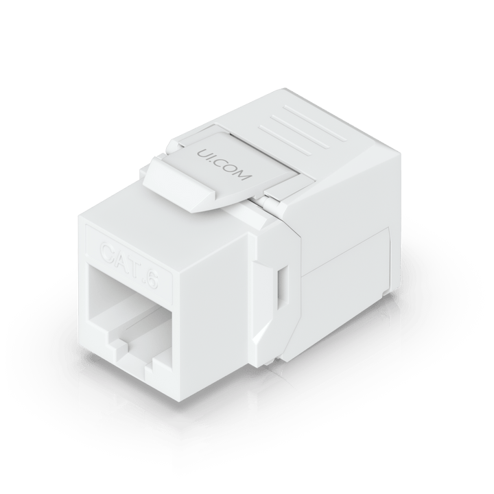 Ubiquiti UACC - Keystone - Jack - C6 Toolless Cat6 Keystone Jack for Patch Panels (Pack) - ACE Peripherals