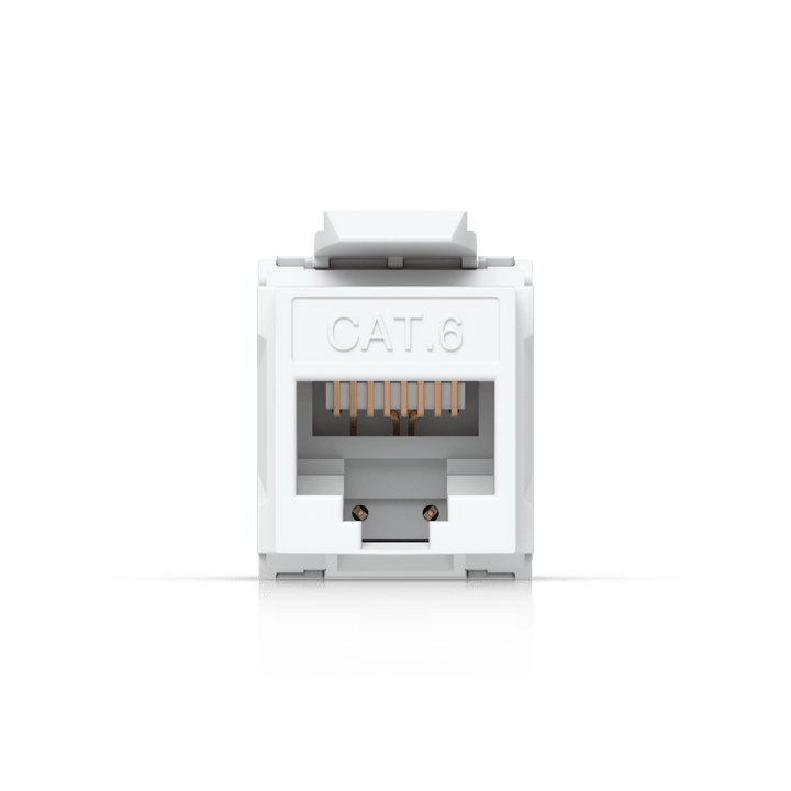 Ubiquiti UACC - Keystone - Jack - C6 Toolless Cat6 Keystone Jack for Patch Panels (Pack) - ACE Peripherals